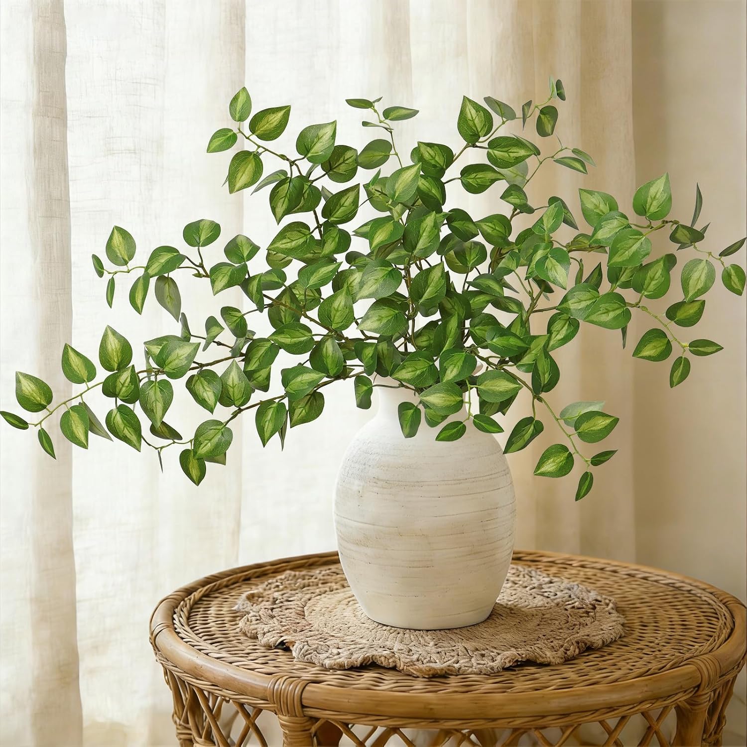 Betylifoy Set of 4 Artificial Ivy Branches, Decoration, 83 cm, Artificial – Bild 6
