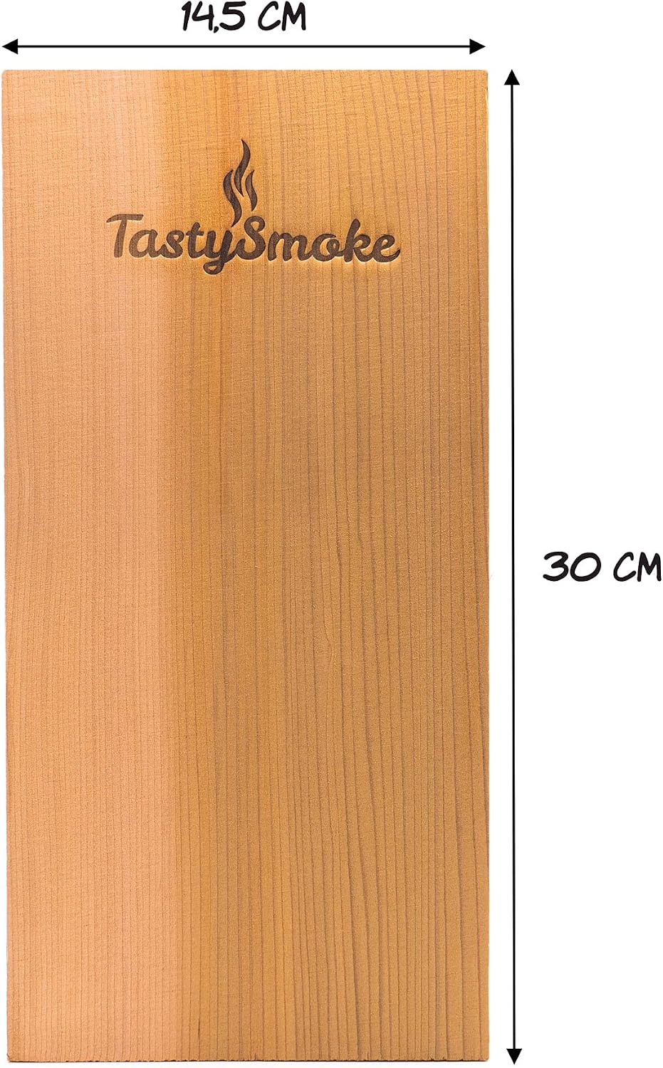 Premium Cedar Wood Board for Grilling - 100% Natural Product Made from Western Red Cedar - Cedar Wood Grill Boards in Value Pack of 6 - Reusable Several Times – Bild 7
