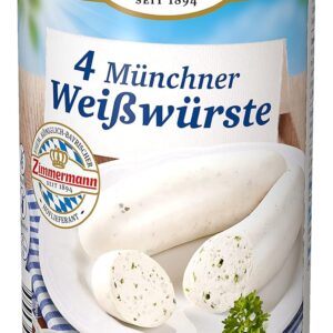 Zimmermann 4 Munich White Sausages, 530 g