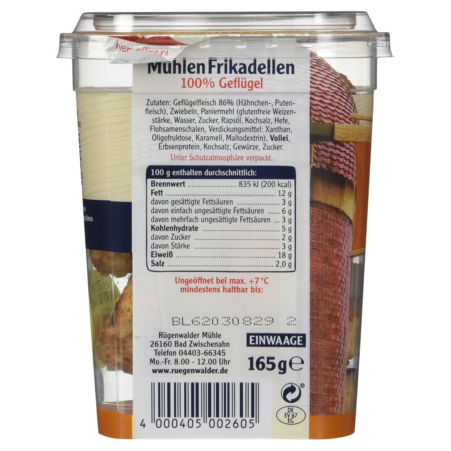 Rügenwalder Mills Meatballs Poultry, 165 g – Bild 3