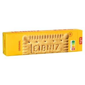 LEIBNIZ Original Butter Biscuit 200g The No. 1 Butter Biscuits, Crispy Biscuits Only Real with 52 Teeth (1 x 200g)