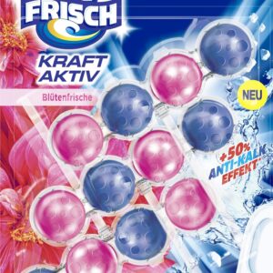 WC Frisch Kraft Active Fragrance Rinser Flower Freshness (Set of 3)