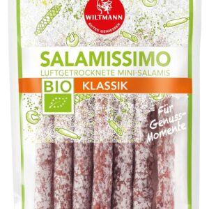 Wiltmann Organic Mini Salamis Classic, 70 g
