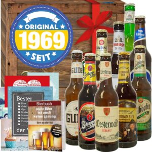 Original Since 1969 Birthday 50 Beer Types from Germany