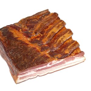 Black Forest Butcher Shop – Black Forest Belly Bacon in One Piece with Hearty Smoky Aroma – 1000 g Bacon from the Belly for Salads, Scrambled Eggs, Green Beans, Carbonara and Much More