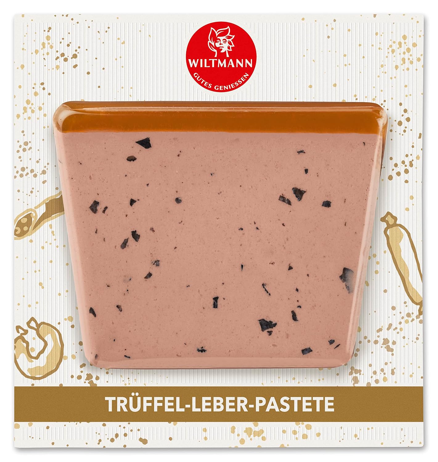 Wiltmann Truffle Liver Pate, 100 g (Pack of 1)