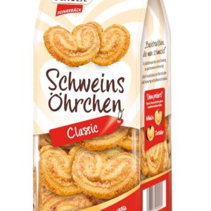 Schulte Feingebäck Pork Ears 250 g Crispy Puff Pastry