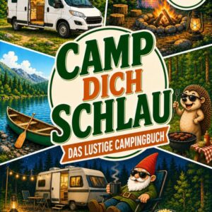 Camp dich schlau: Das lustige Camping-Buch mit 222 schrägen Fakten, Rätseln und Situationen, die jeder Camper kennt | Das perfekte Geschenk für Camper und Wohnmobilfans