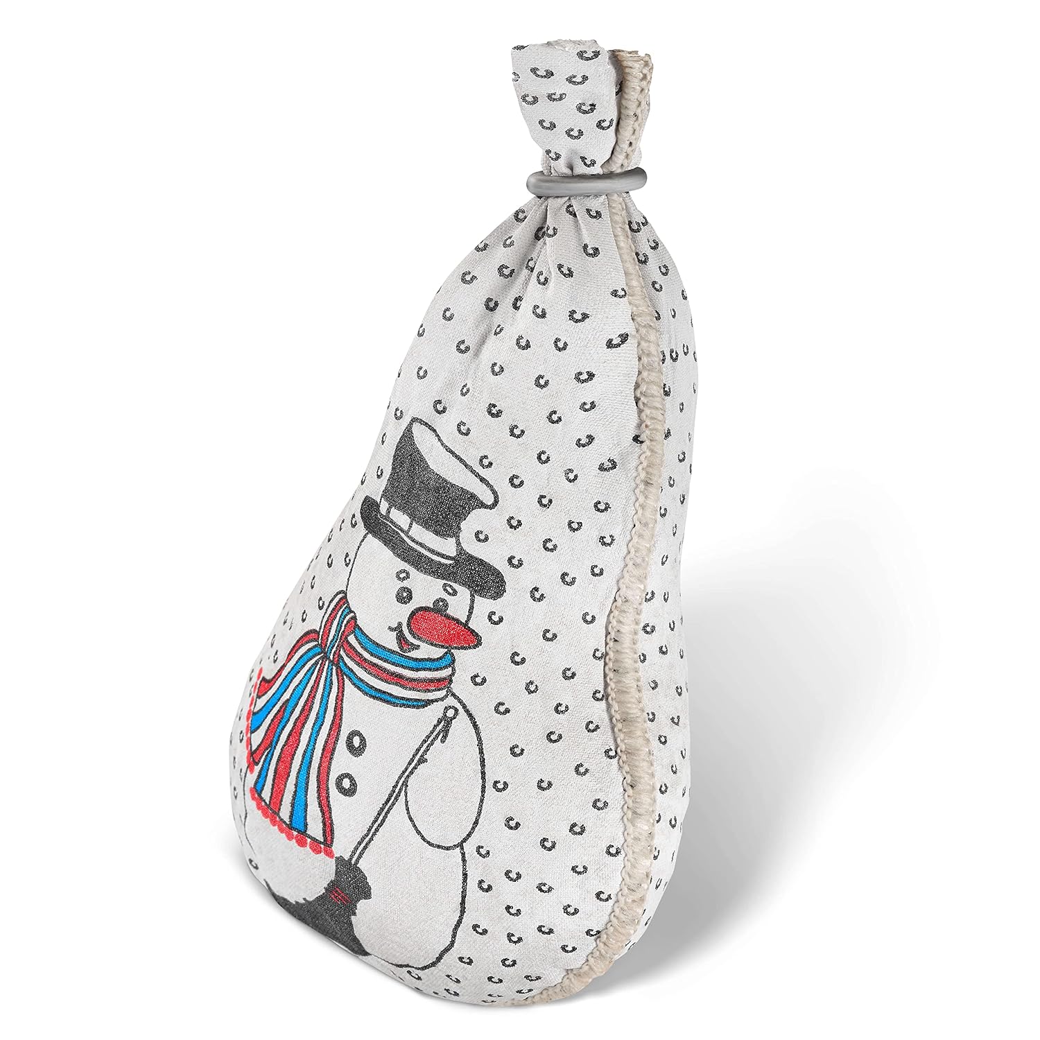 Wurstbaron Salami Ball Snowman, 250 g, Tasty Salami in Great Christmas Design