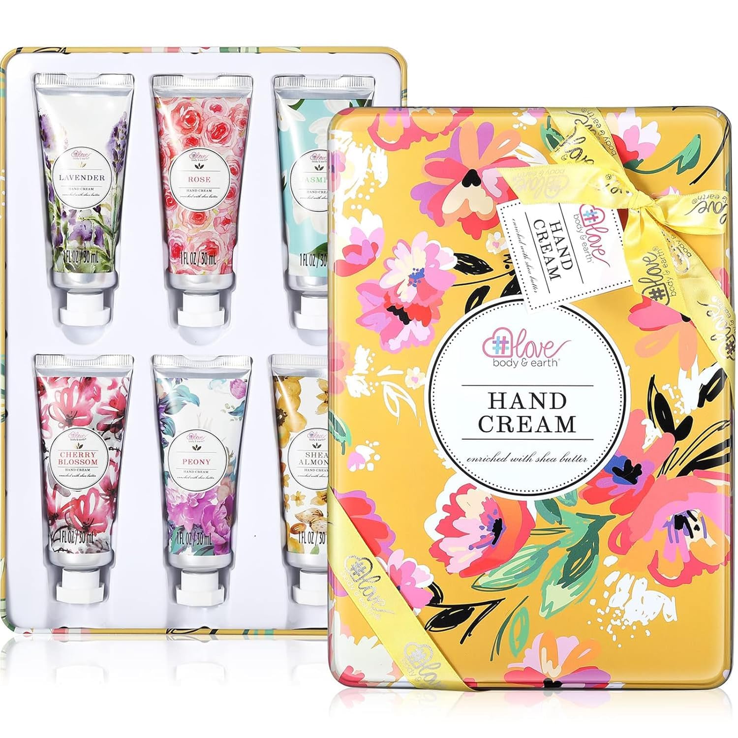 Body & Earth Gifts for Women - Hand Cream Gift Set for Women