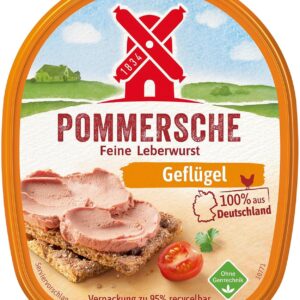 Rügenwalder Pomeranian Liver Sausage Poultry, 125 g