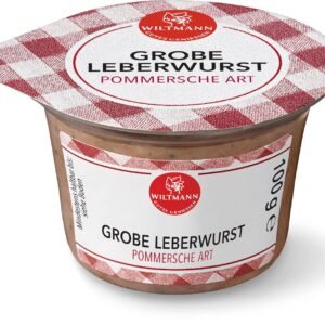 Wiltmann Liver Sausage in Potty, 100 g