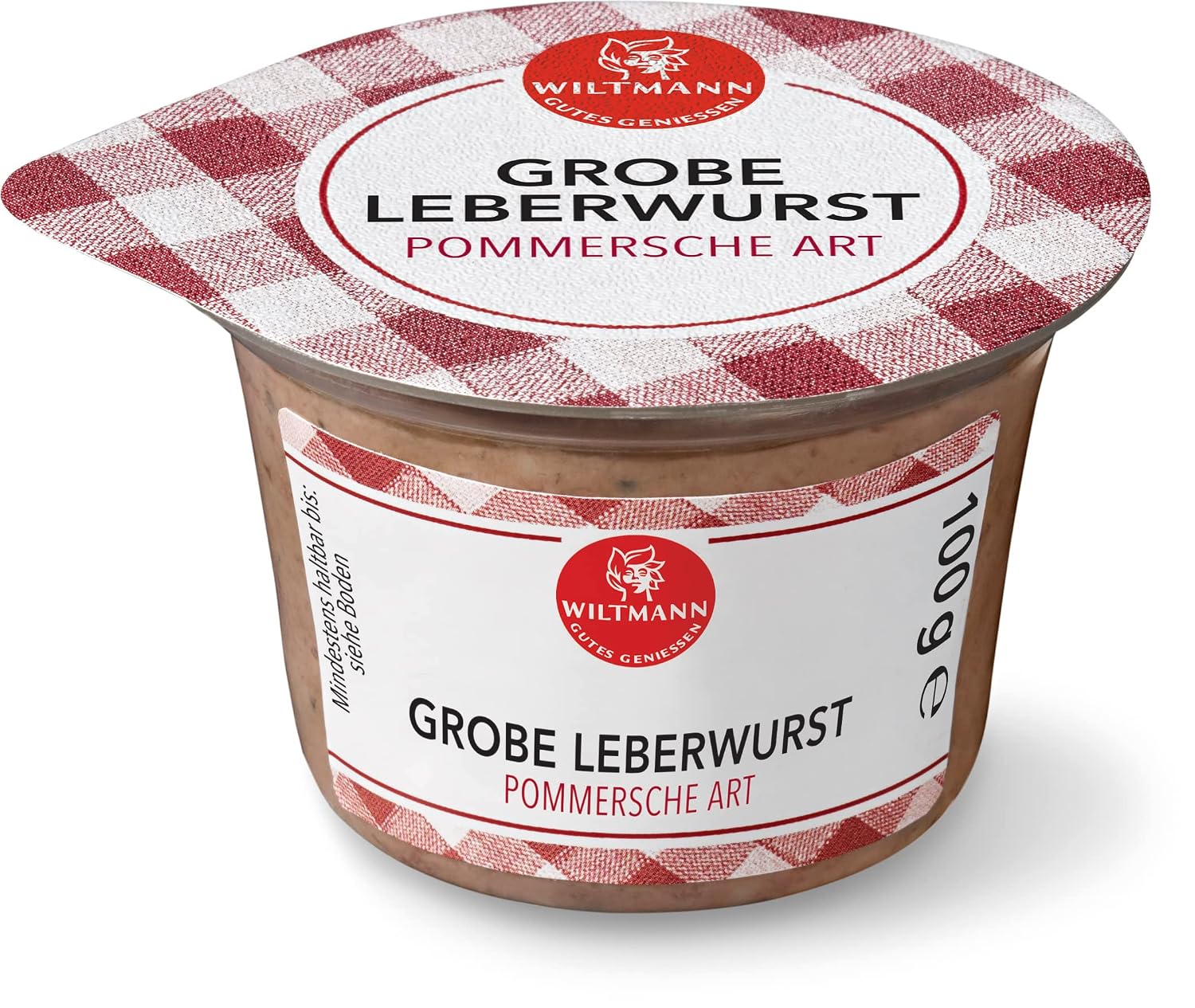 Wiltmann Liver Sausage in Potty, 100 g