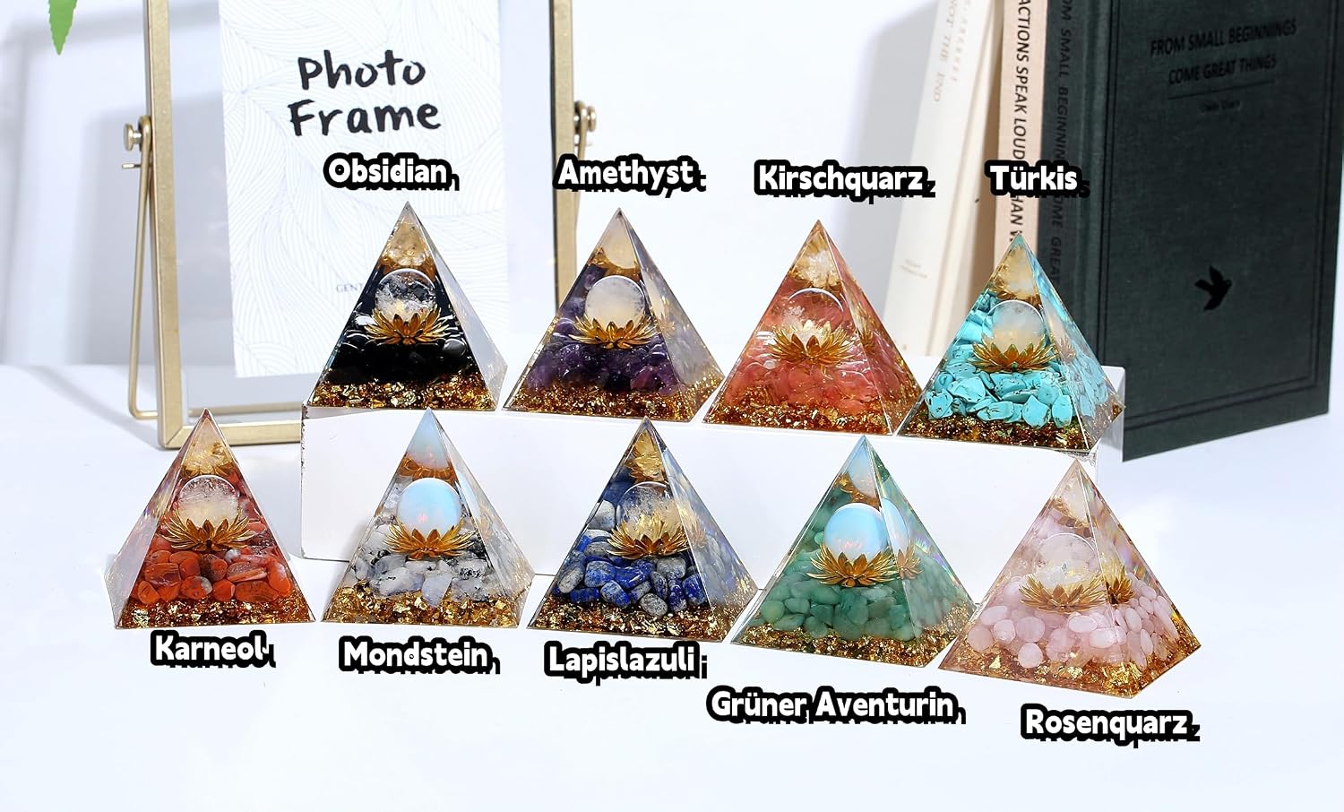 Amethyst Gemstones Positive Energy Crystals Healing Stones – Bild 7