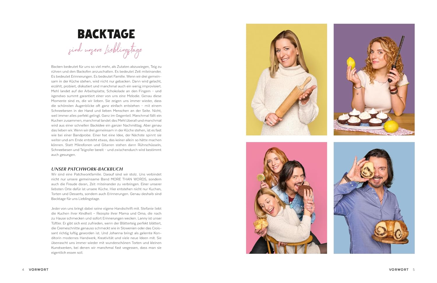 Wir lieben Backen: Unsere Lieblingsrezepte für Kuchen, Torten und alles, was süß ist – Das Familien-Backbuch von Stefanie Hertel, Johanna Mross & Lanny Lanner mit 65 Rezepten – Bild 3