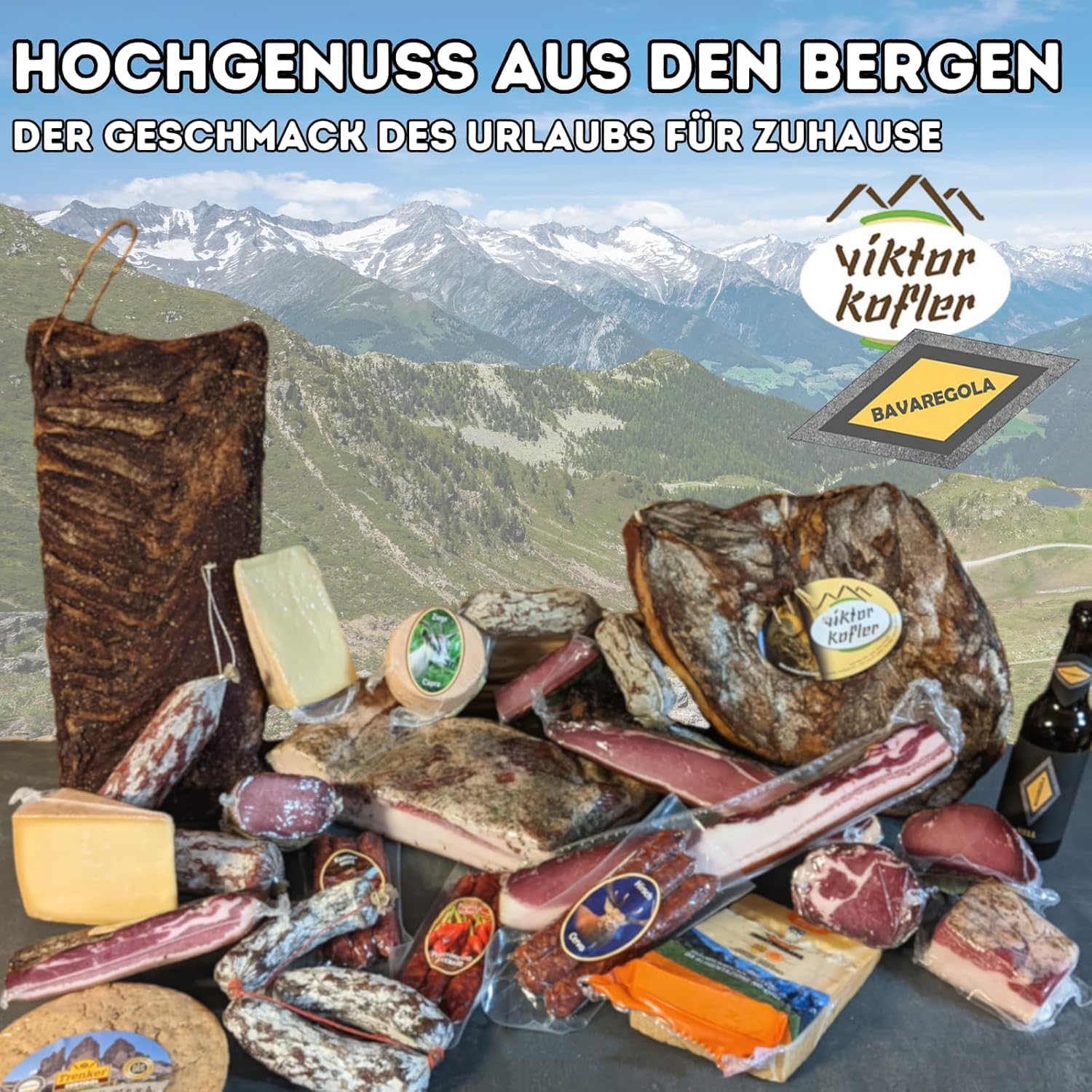 BAVAREGOLA Pancetta from South Tyrol – 300 g – Original Bacon from Italy – Smoked & Air Dried in One Piece – South Tyrolean Bacon Specialty – Bild 7