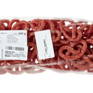 WURSTBARON® Salami Mini Pretzel, Original Sausage Snack Pretzels from Bavaria, 500 g Pack, Snack Box Sticks
