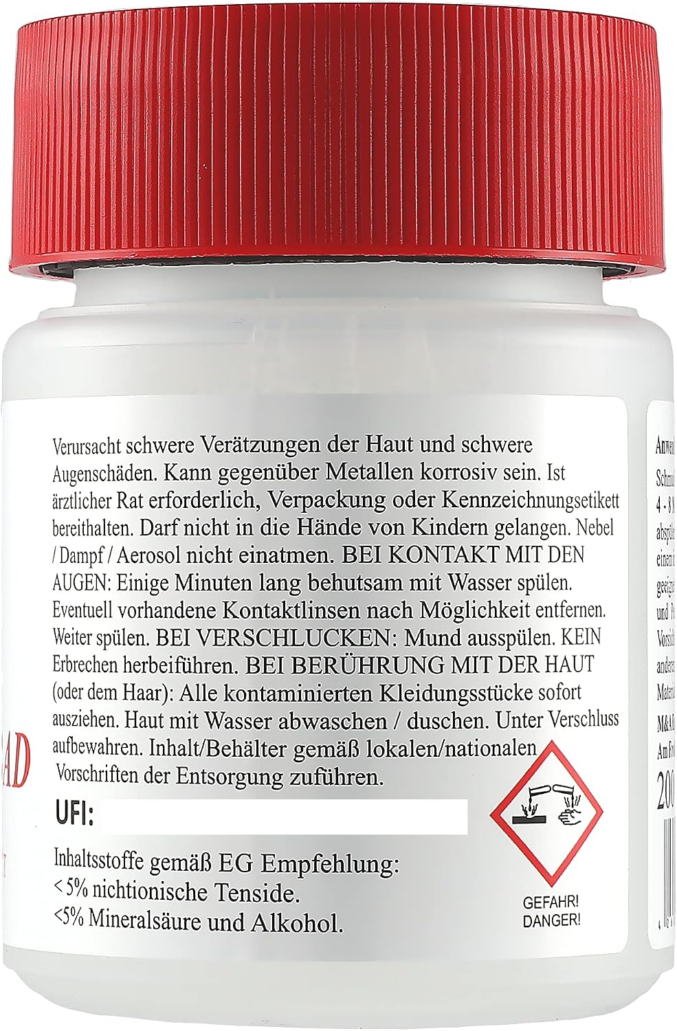 Goldbad for Gold Jewellery 200 ml Made in Germany Gold Cleaner for Jewellery Cleaner Professional Gold Cleaner Gold Cleaner Gold Cleaning Agent – Bild 3