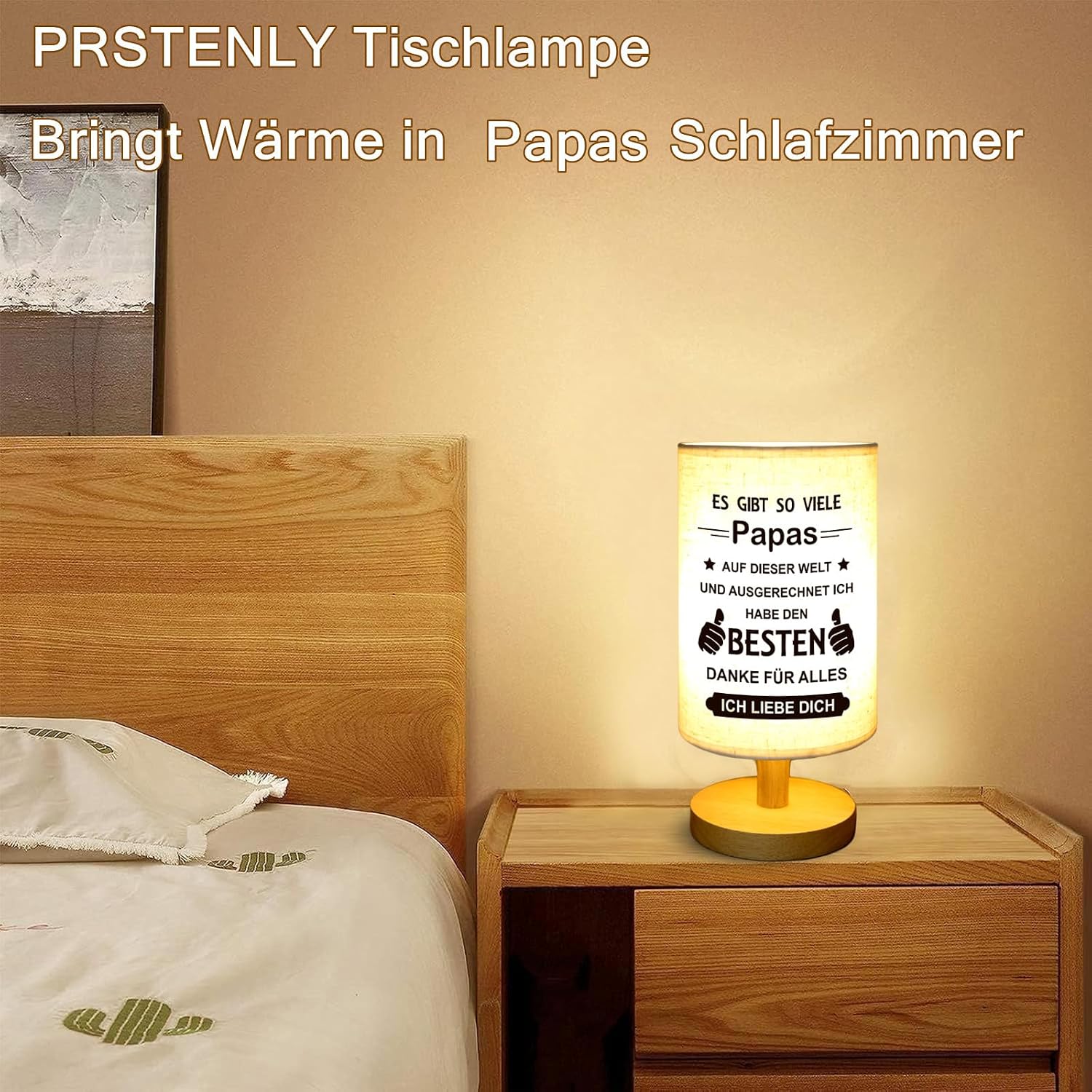 Prstenly Gifts for Dad, Best Dad Table Lamp Gifts for Men – Bild 2