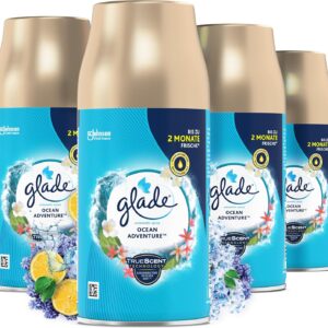 Glade Automatic Spray Refill with Essential Oils - Pack of 4