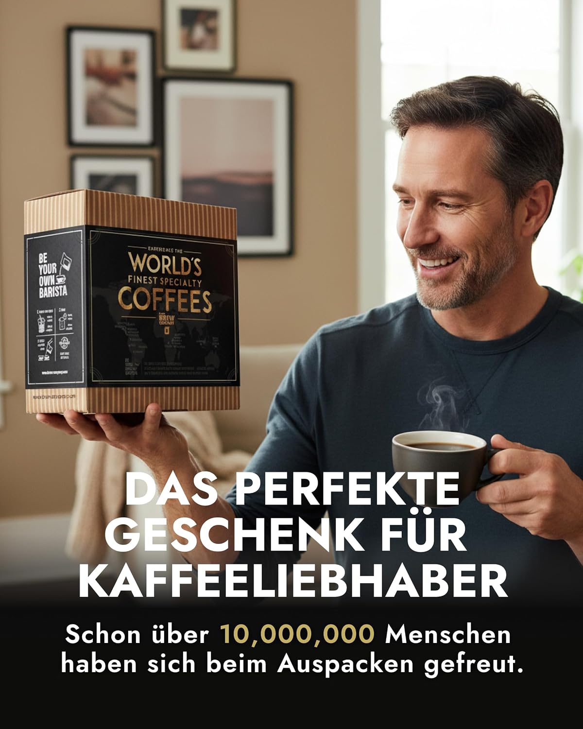 Gourmet Coffee Gifts for Men & Women - 5 Coffees from Around the World – Bild 2