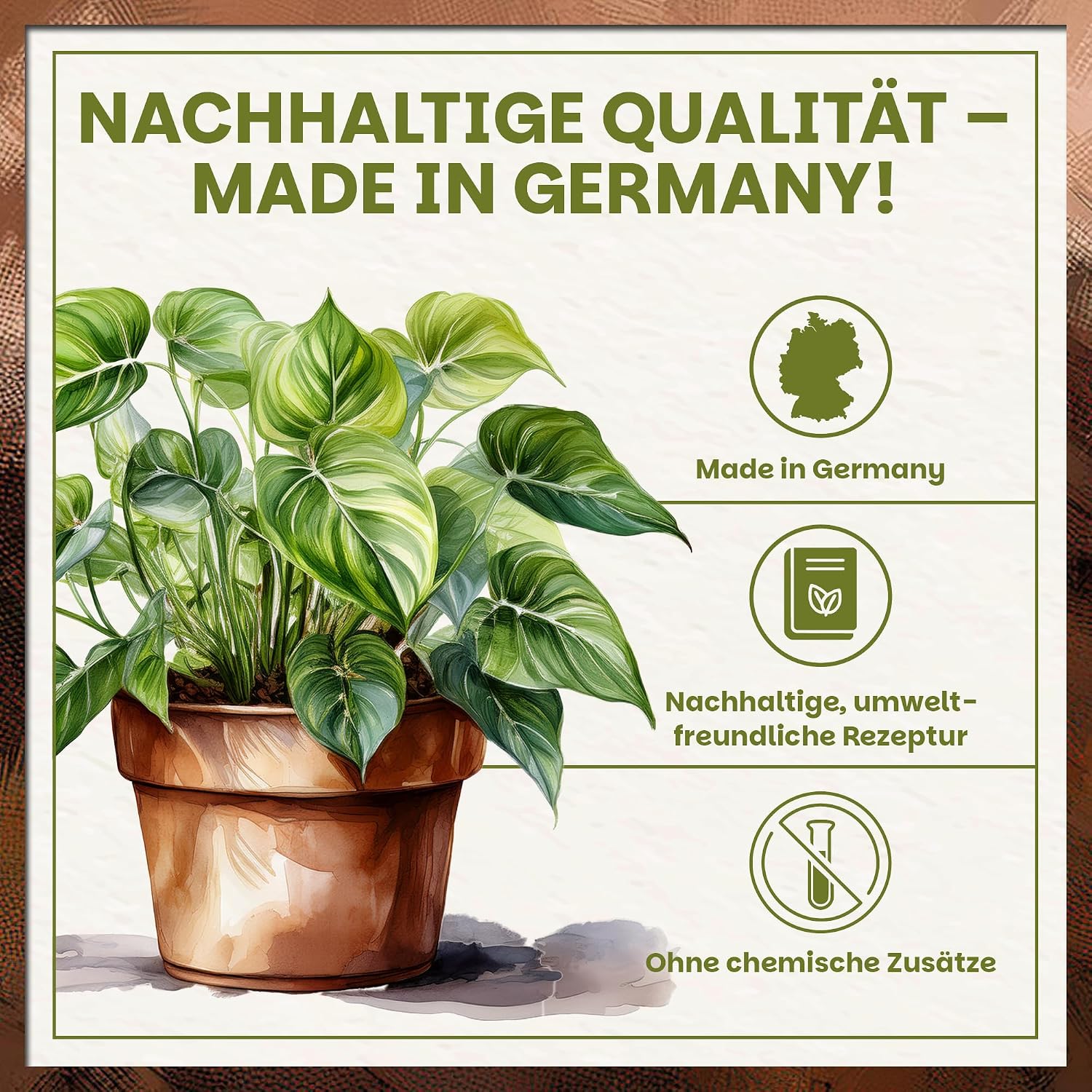 Green Home Green Plant & Palm Soil 72L - Potting Soil for Palm Trees, Green Plants & Indoor Plants - With Peat & Wood Fibres - Raised Bed Soil & Vegetable Soil for Healthy Growth – Bild 7