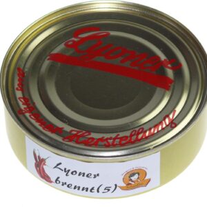Schwarzwald Metzgerei: Canned Sausage Chili Lyoner Burns 5 x 200 g