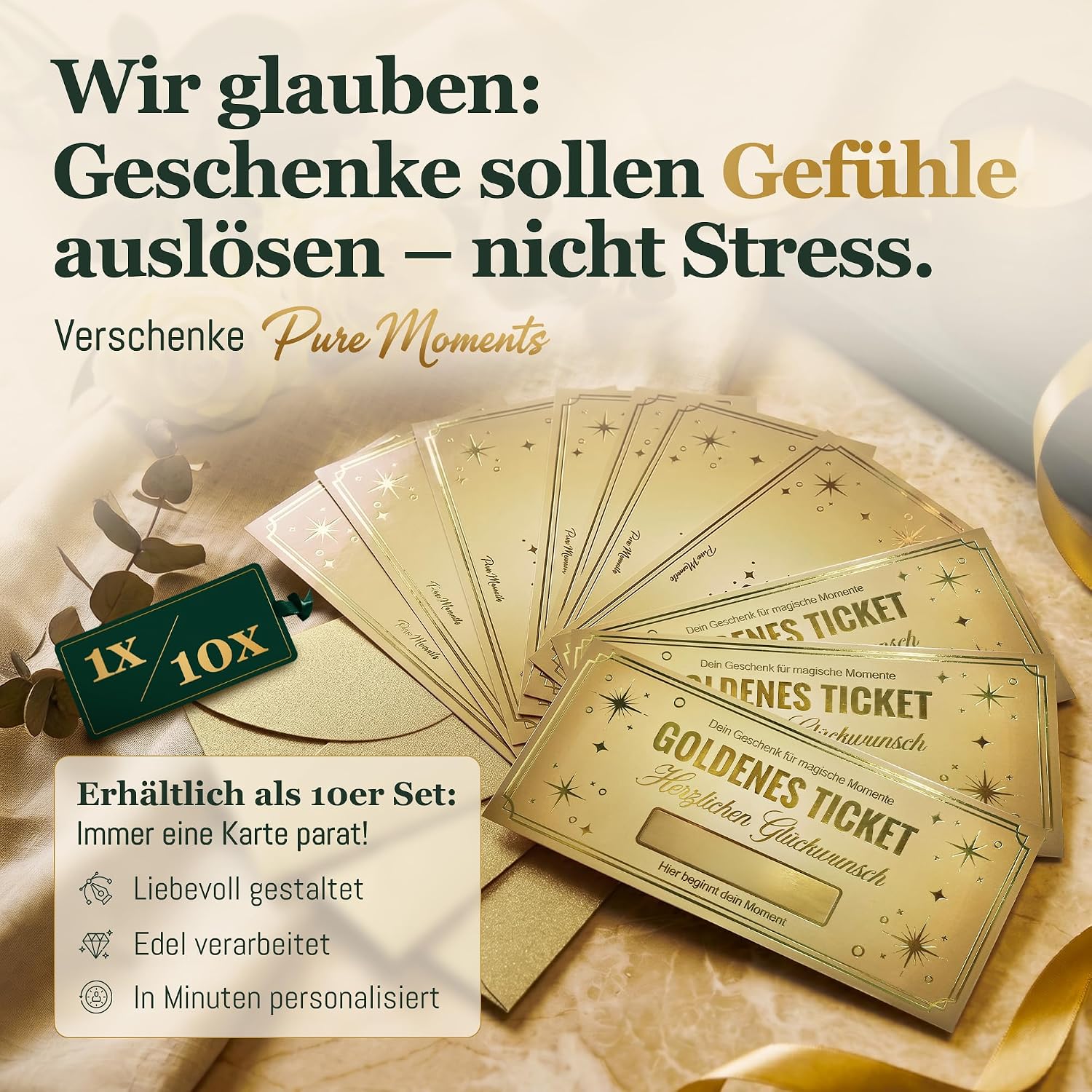 Vouchers to fill in yourself | Golden Ticket – Bild 7