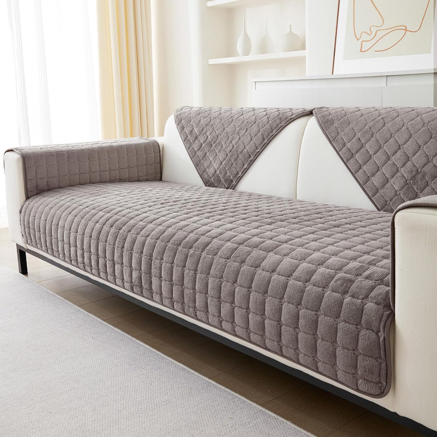 SHANNA Sofa Couch Cover Sofa Cover Sofa Protector Sofa Throw