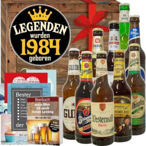 Legends 1984 ++ Beers from Germany ++ Gifts 40th Birthday Man
