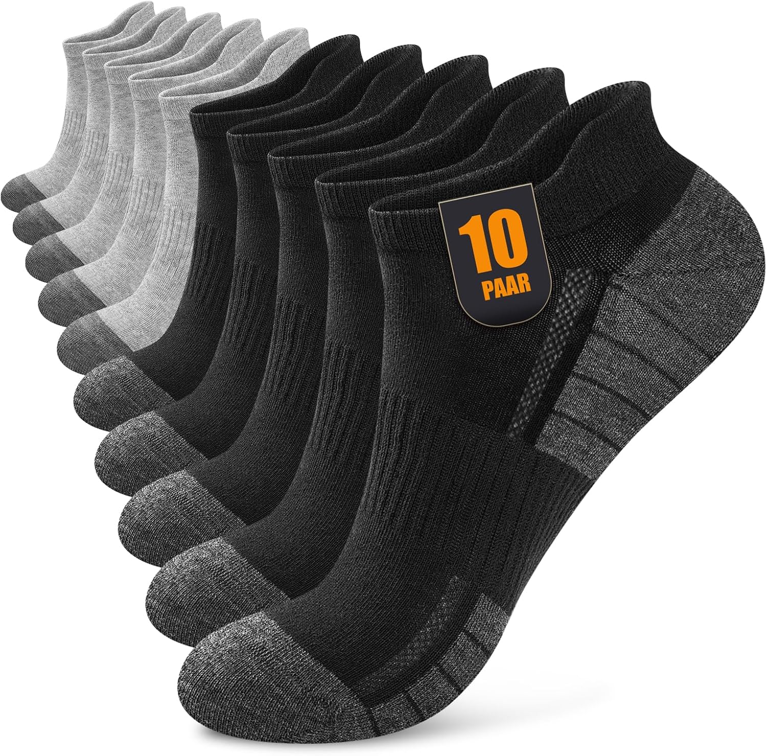 Sneaker Socks Men Women 10/20 Pairs - Breathable Sports Socks