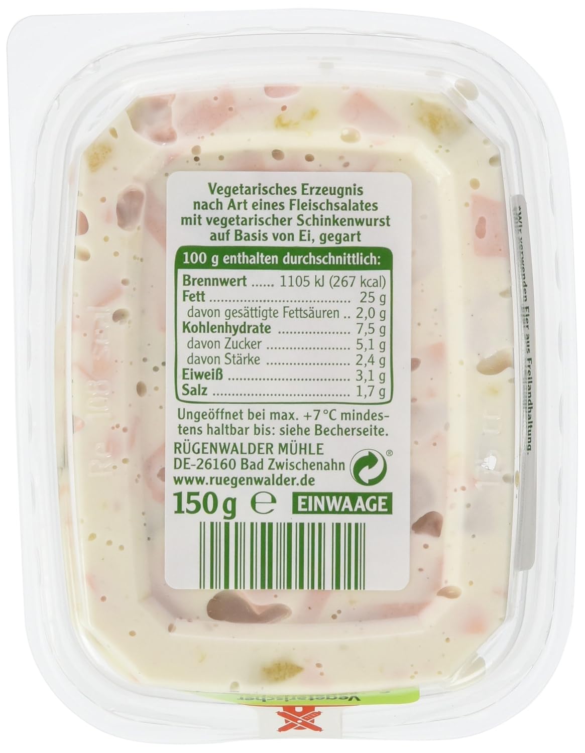 Rügenwalder Vegan Ham Spicker Salad Classic 150 g – Bild 3