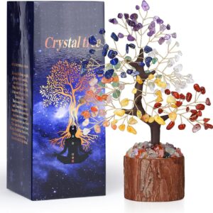 Chakra Crystal Tree Gemstones Tree Gemstone Crystal Money Tree