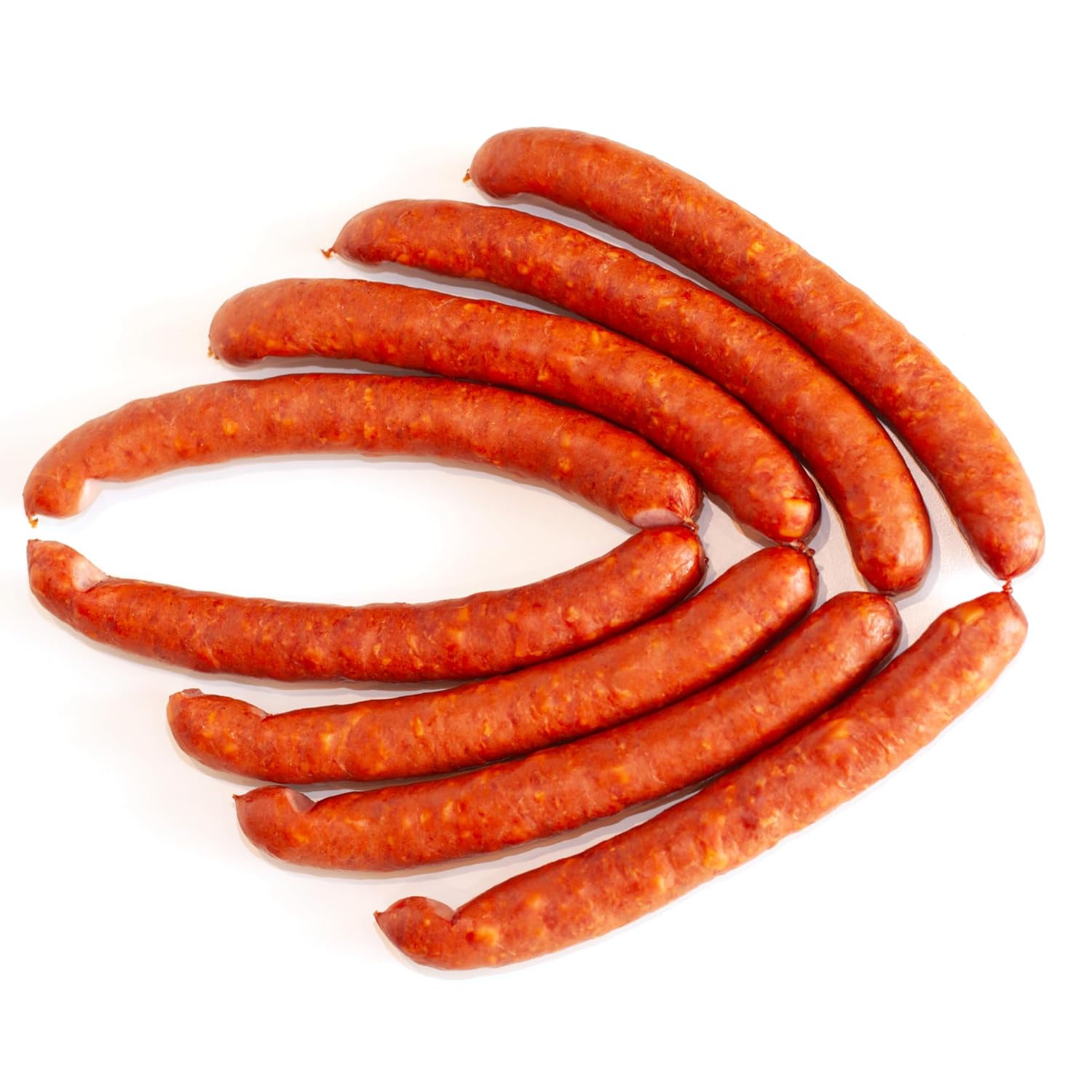 Spicy Sausage Package Cracker Set with Chili and Cheese Krainer | 8 x Cheese Sausage and 10 x Chilli Sausage | Sausage Gift Men | Whole Sausage 1190 g – Bild 7
