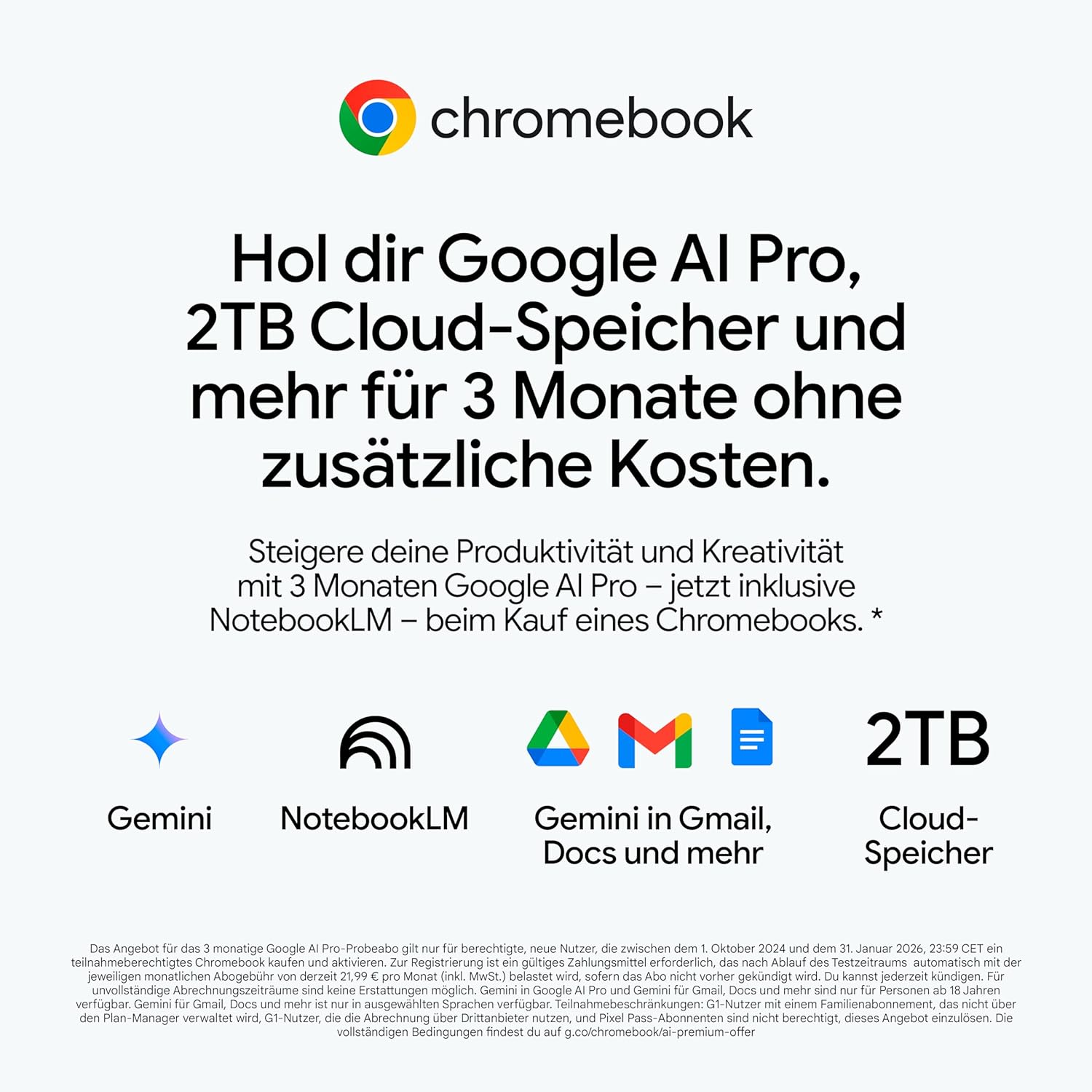 HP Chromebook x360 Laptop (14 Inch HD Touchscreen, Intel N100, Gemini, 4 GB RAM, 128 GB, ChromeOS, QWERTZ) - Silver – Bild 6