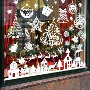 250 Christmas Window Stickers Christmas Decoration