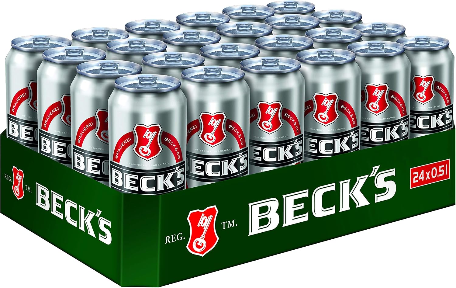 Beck's Pils Can Beer, Variety Pure Can Set, Disposable (24 x 0.5 L), Pils Beer – Bild 5