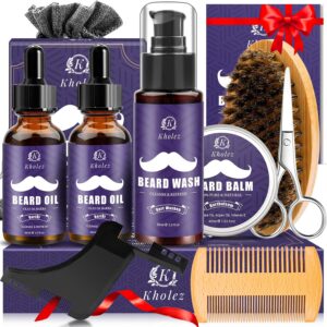 Beard Care Set for Men, Gift for Men, 10-in-1 Men’s Beard Care Set