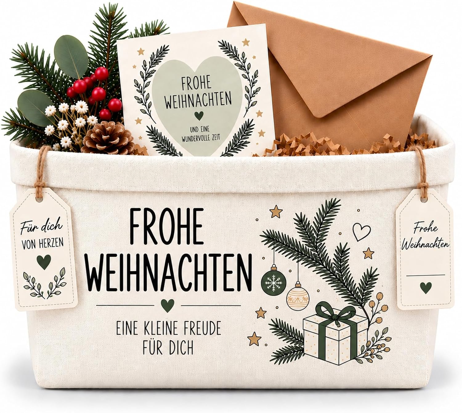 Christmas Gifts Small Items - Gift Basket for Filling