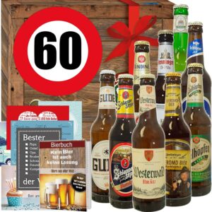 Gift for Men for 60th / Gift Set Beer / Beer from Germany