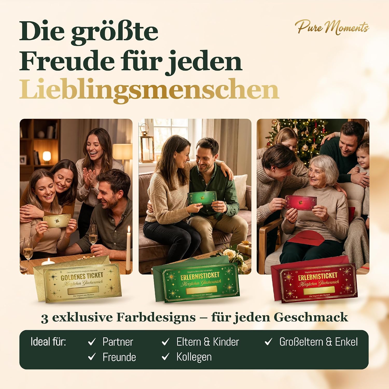 Vouchers to fill in yourself | Golden Ticket – Bild 6