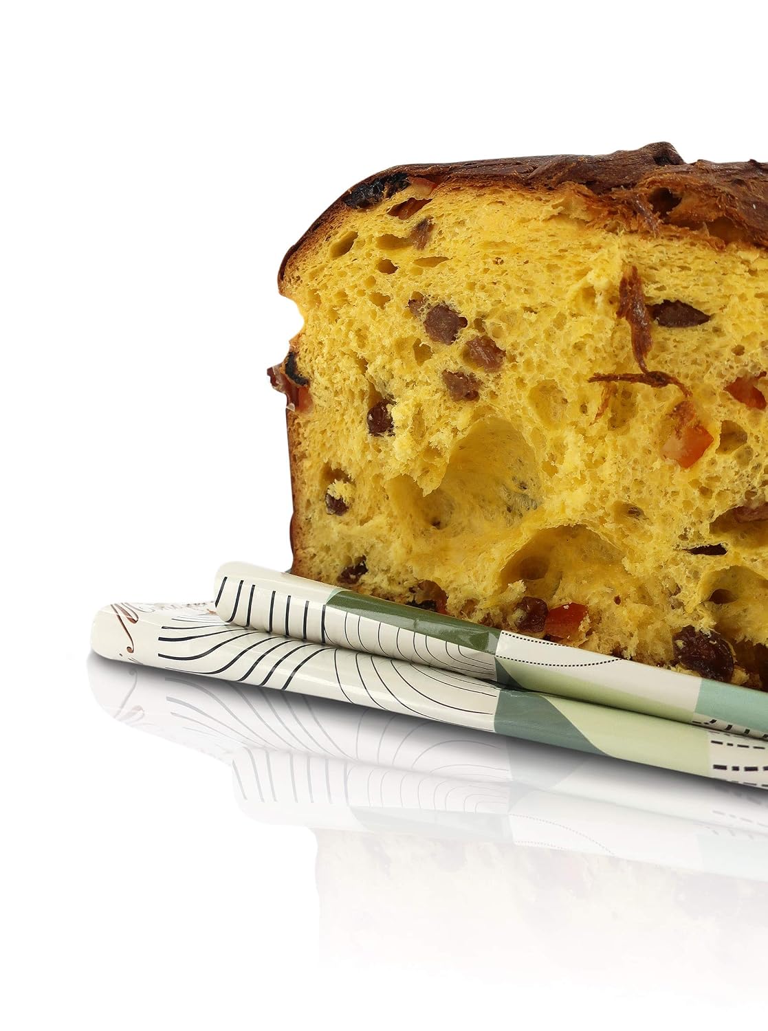 Milan Baked Classic Panettone, Traditional Recipe of Italian Christmas Fruit Cake (1kg) – Bild 5