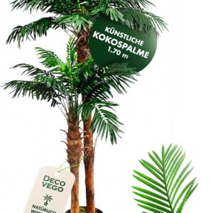 Decovego Palm Tree Coconut Artificial Plant 170 cm