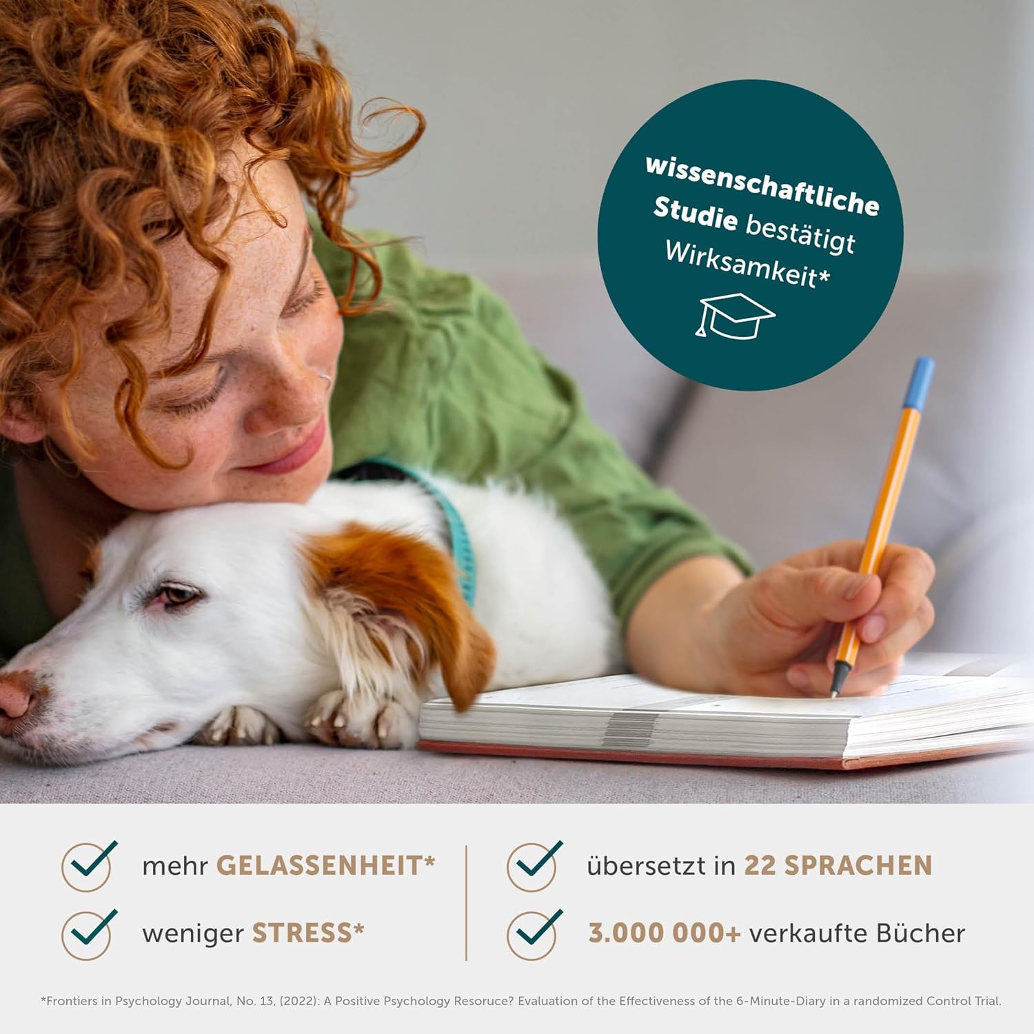 6-Minuten® Adult Diary 2026 (The Original) - More Mindfulness, Resilience & Self Love - Gratitude Diary, Journal Book - Mindfulness Diary Translated into 22 Languages – Bild 2