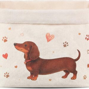 Xuniea Dachshund Gift Basket Empty Gifts for Dachshund Lovers Women