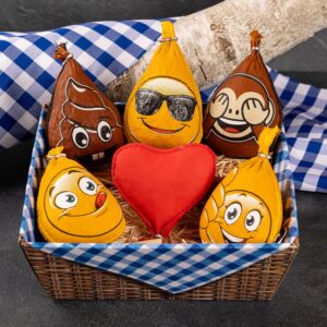 Wurstbaron Gift Box Emoji Set, Sausage Gift with Salami