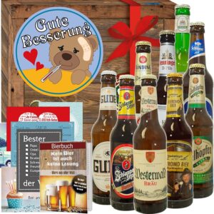 Get Well Soon Gift Set German Beer Set