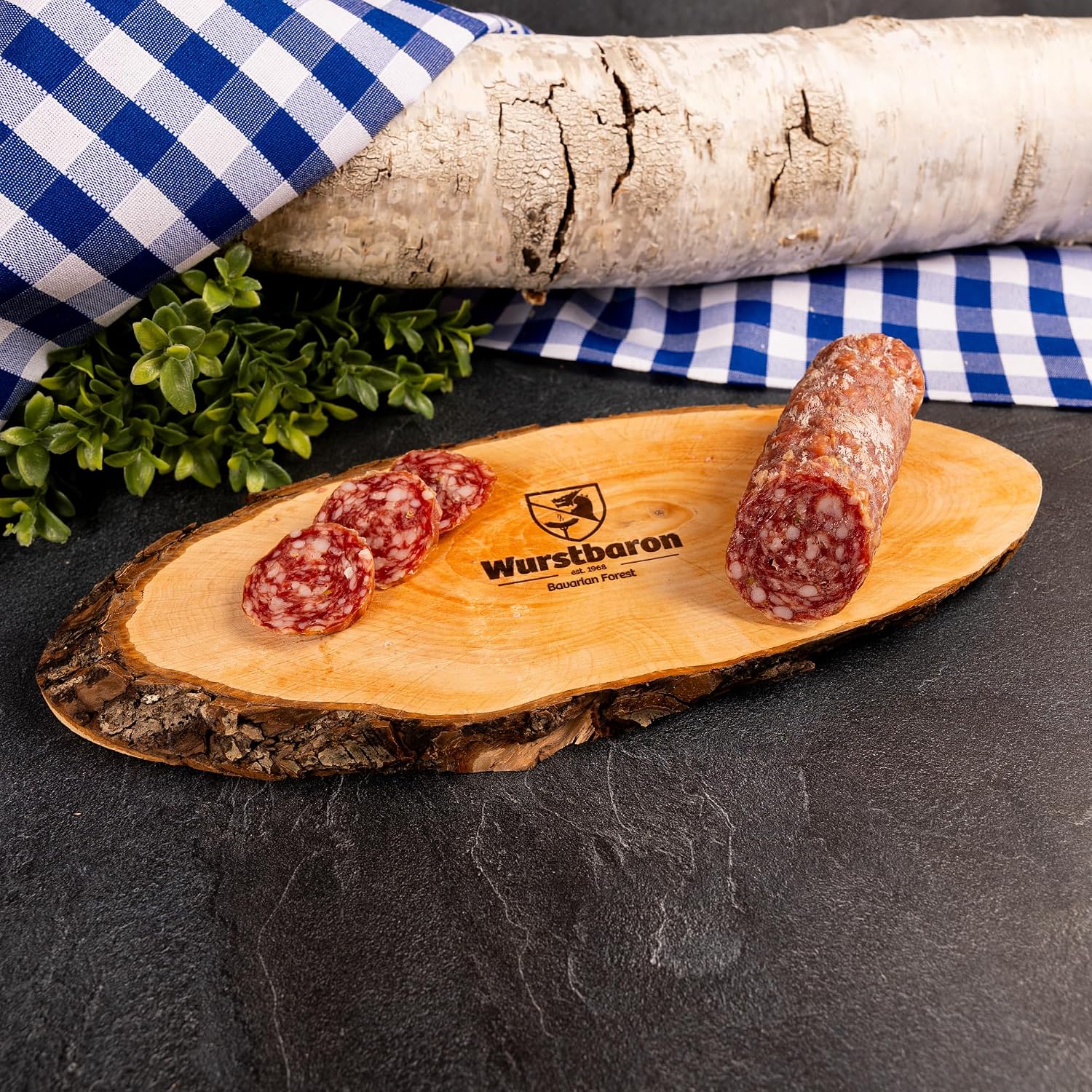 Wurstbaron Salami Sausage Gift Box Made of Wood with Salami Specialities – Bild 6