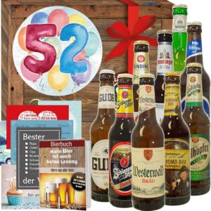 Gifts for 52nd / Beer Gift Set with Beers from Germany