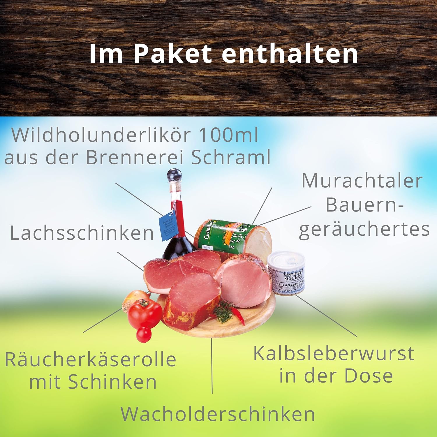 Gourmet Package ★ Landmetzger Schiessl ★ Approx. 2200 g – Bild 4